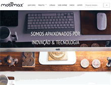 Tablet Screenshot of mobimax.com.br